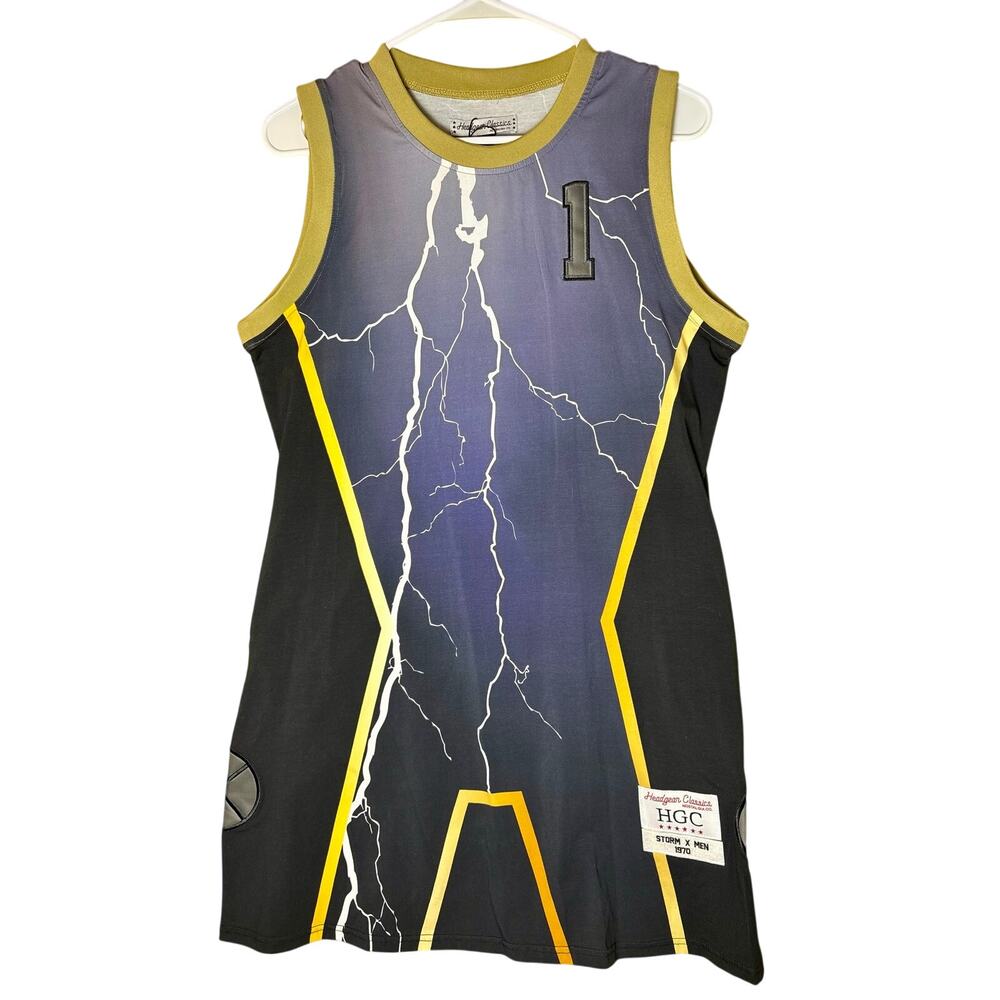 NWOT - Storm X-Men Women's Jersey Dress - Size Large